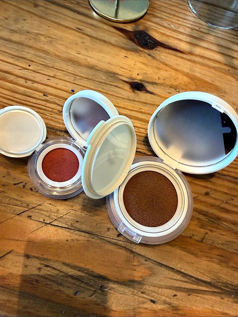 REFY Makeup Compacts Apricot and Cove